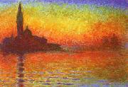 Claude Monet Crepuscule Germany oil painting reproduction
